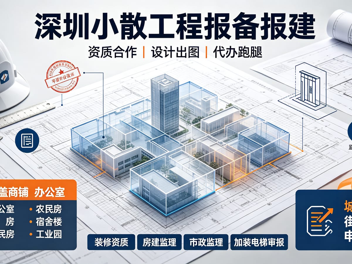 装修设计出图｜商铺、办公室、餐饮店面：登记纳管与施工深度