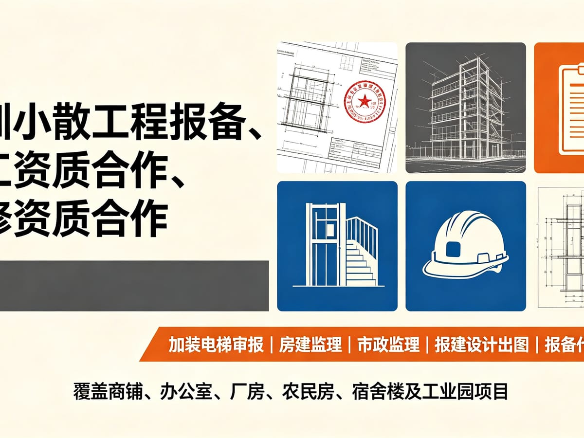 办公室改造街道办报备代办：限额以下纳管流程与常见补正点