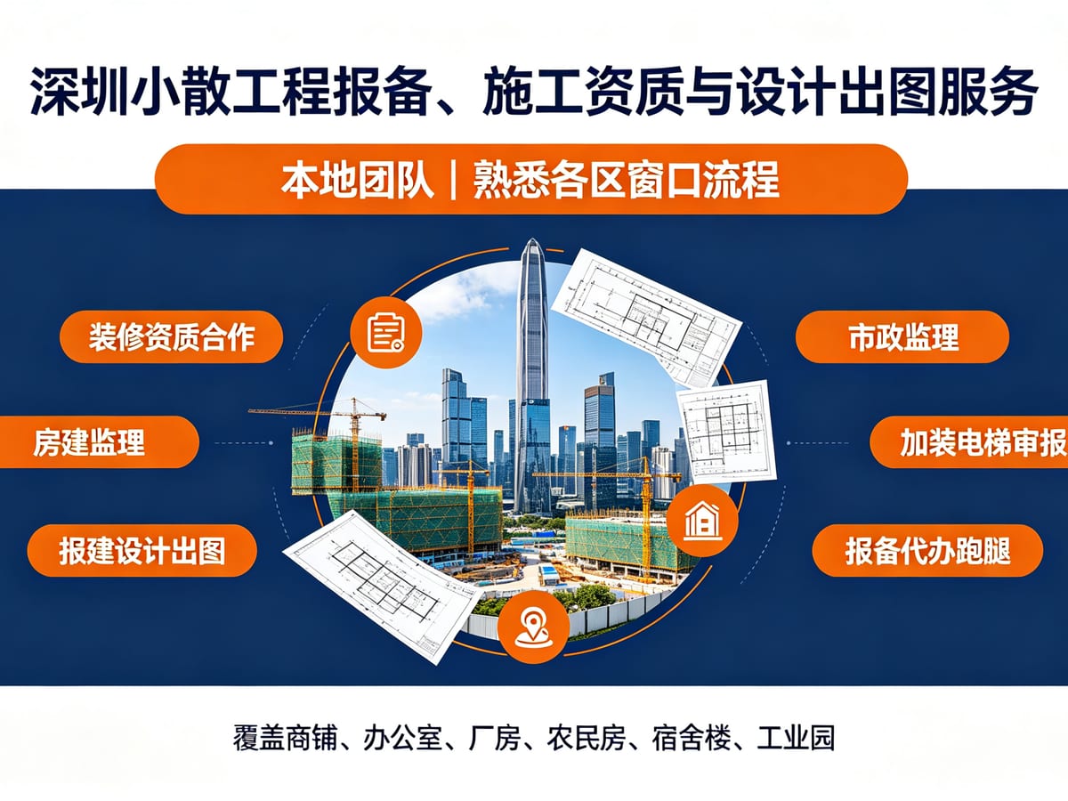 办公室改造街道办报备代办：限额以下纳管流程与常见补正点