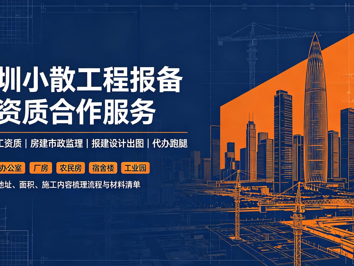 宝安区航城城建办 小散工程施工报备结构图｜退件原因