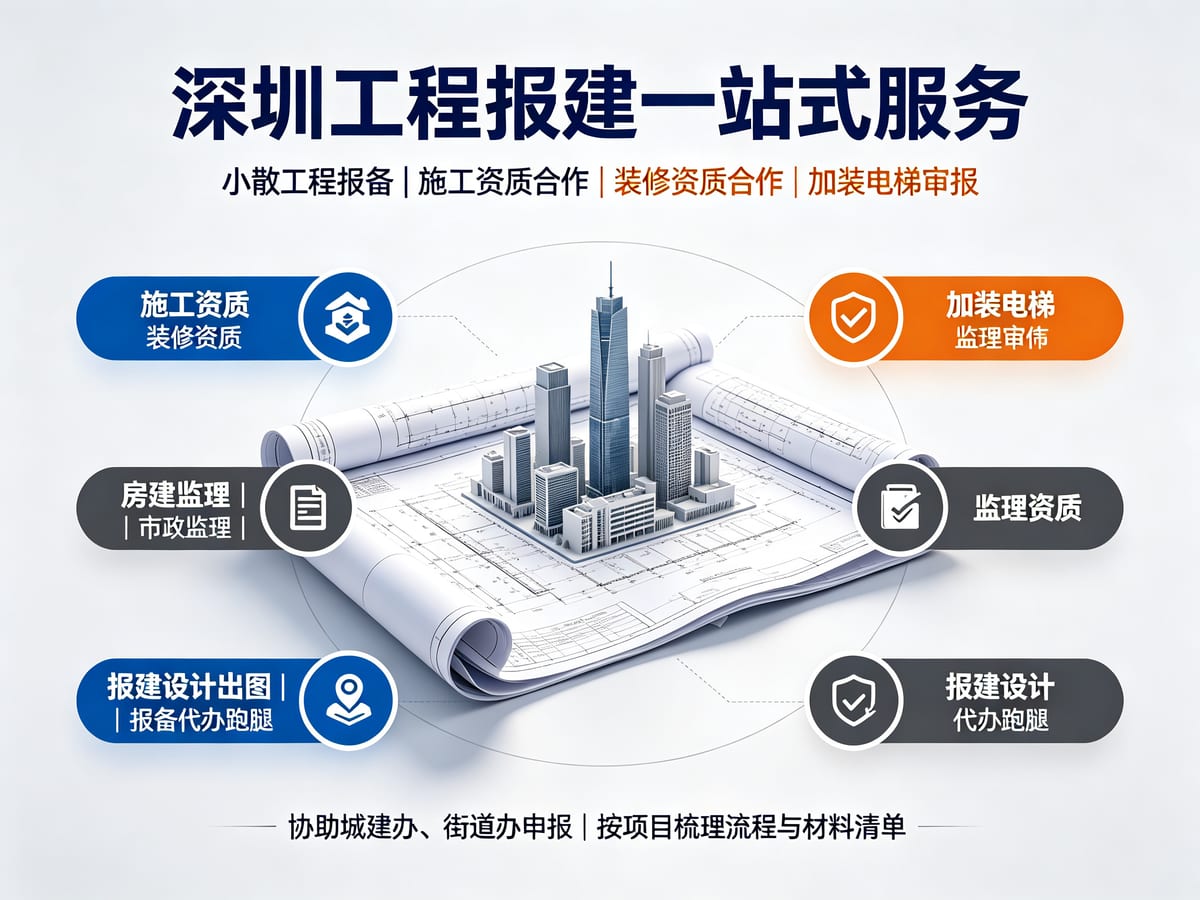 南山区粤海城建办 零星工程装修报建施工出图｜避坑指南